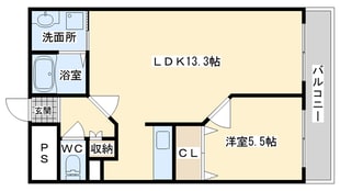 レジデンス河村の物件間取画像